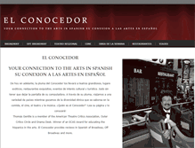 Tablet Screenshot of elconocedor.net